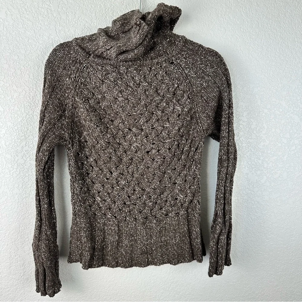 Alpine Design Brown Sweater - Women’s M wool blend